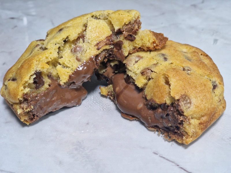Nutella Filled New York Cookies